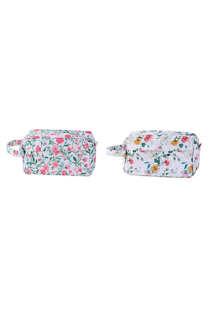 BOTANICAL FLORAL COSMETIC POUCH BAG | 40P629