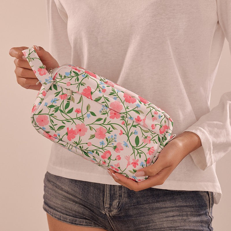 BOTANICAL FLORAL COSMETIC POUCH BAG | 40P629