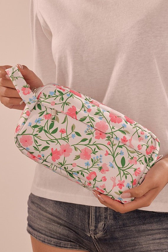 BOTANICAL FLORAL COSMETIC POUCH BAG | 40P629