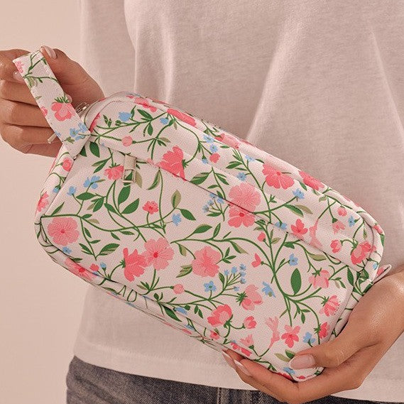 BOTANICAL FLORAL COSMETIC POUCH BAG | 40P629