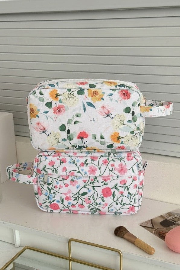 BOTANICAL FLORAL COSMETIC POUCH BAG | 40P629