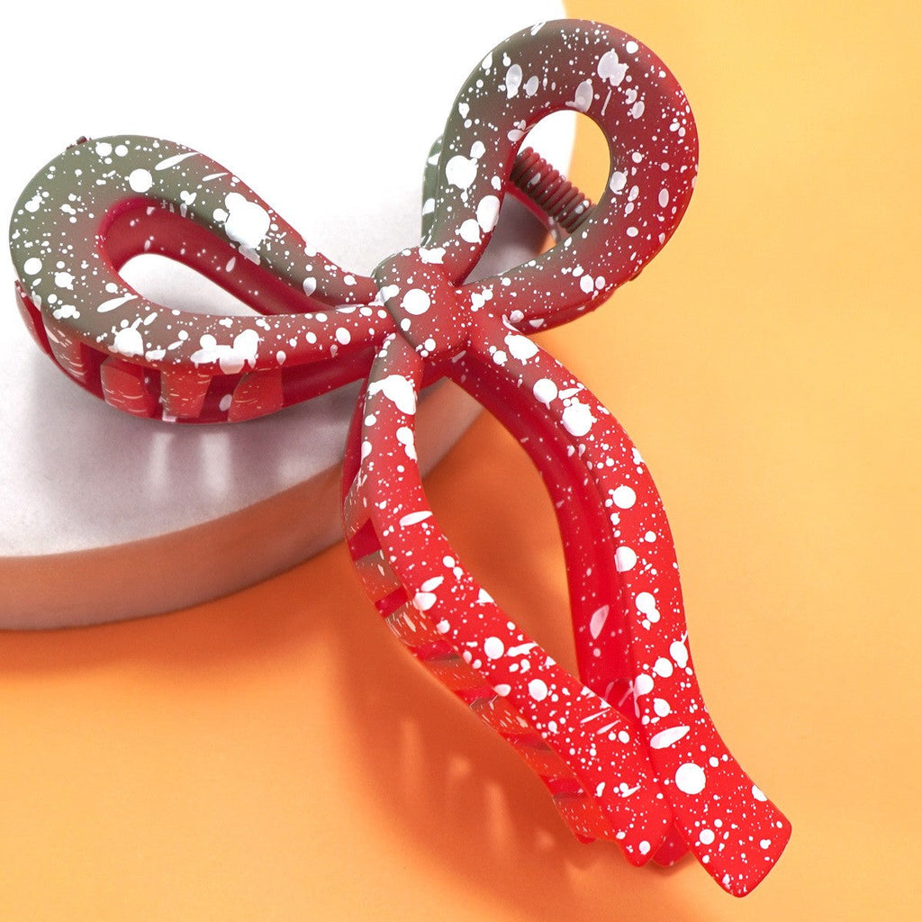 HOLIDAY FROSTED OMBRE HAIR CLAW | 40H1144