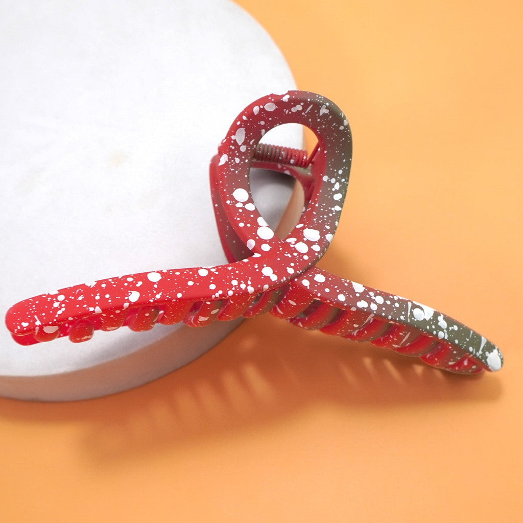 HOLIDAY FROSTED OMBRE HAIR CLAW | 40H1144