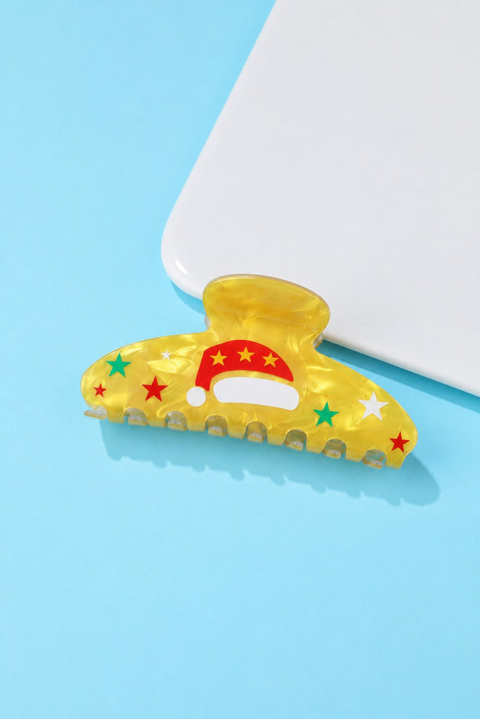 Christmas Jingle Ho Ho Ho Joy Hair Claw Clips | 40H1149
