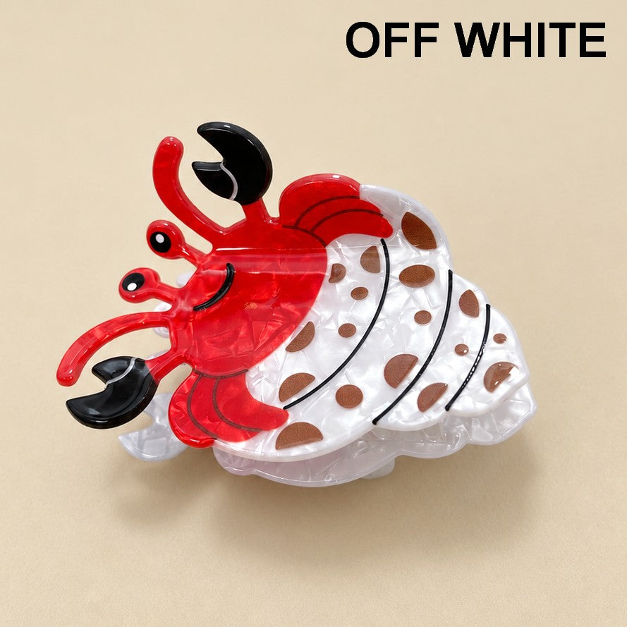 Hermit Crab Seashell Hair Claw Clips | 40H1222