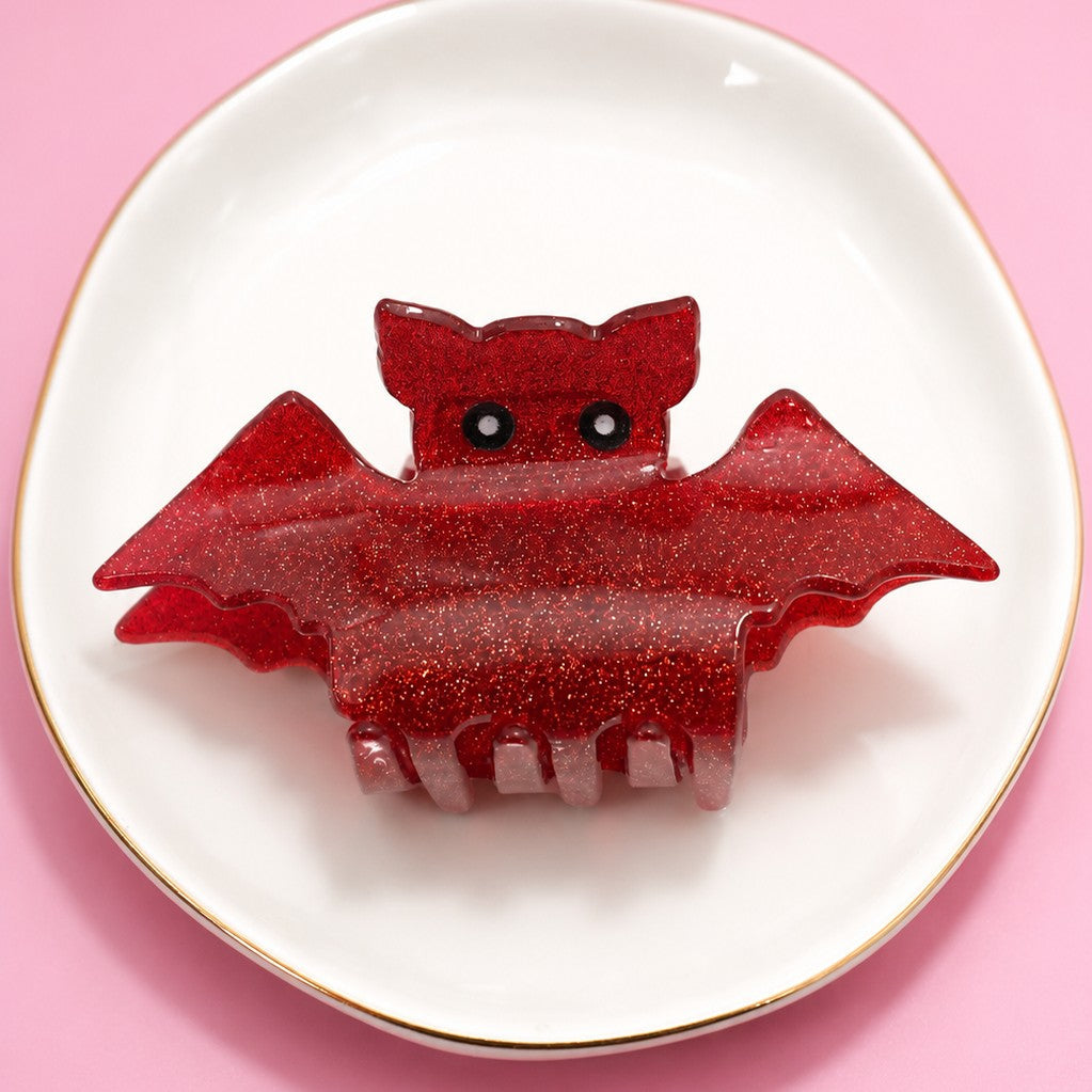 LARGE HALLOWEEN BAT HAIR CLAW CLIPS | 40H1146