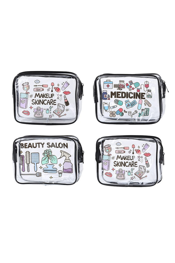 Clear Travel Cosmetic Organizer Travel Bag Pouch | 40P633