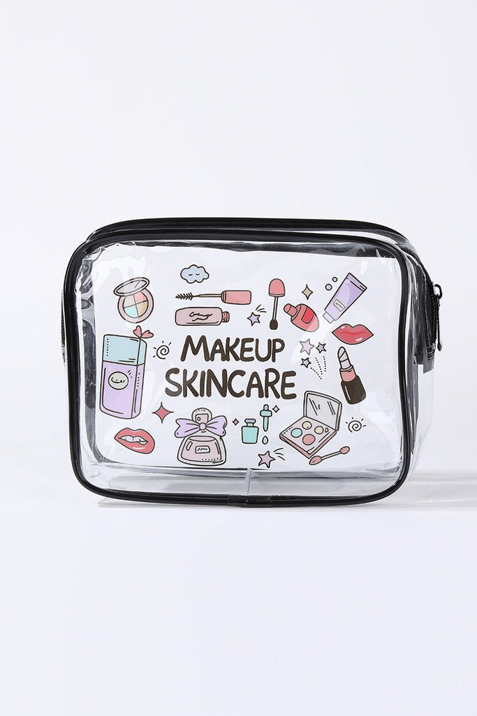Clear Travel Cosmetic Organizer Travel Bag Pouch | 40P633