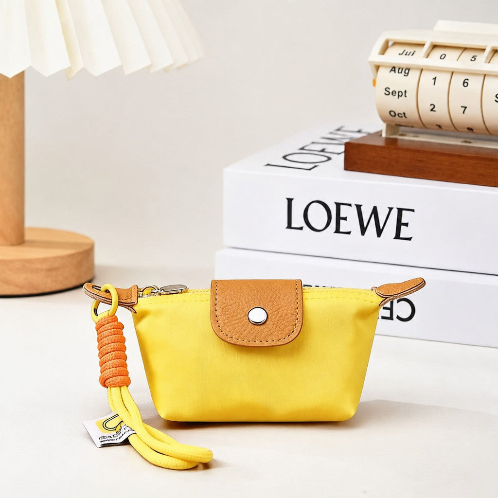 Mini Flap Coin Pouch Wristlet Keychains | 40KC198