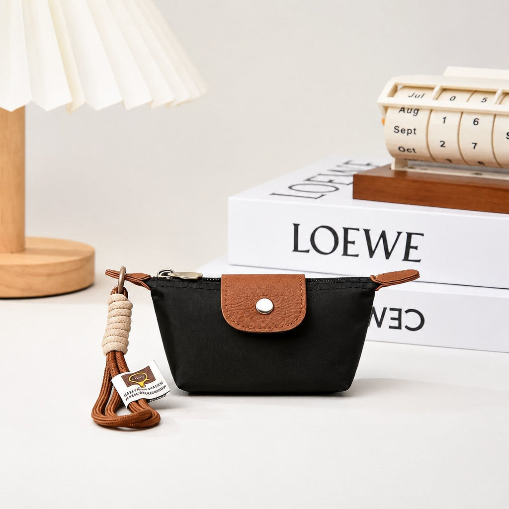 Mini Flap Coin Pouch Wristlet Keychains | 40KC198