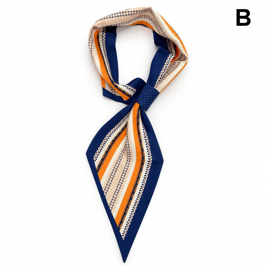 Mixed Print Scarf with Loop | 40SC754