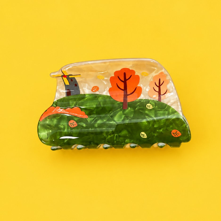 Four Seasons Scenic Landscape Hair Claw Clips | 40H1258