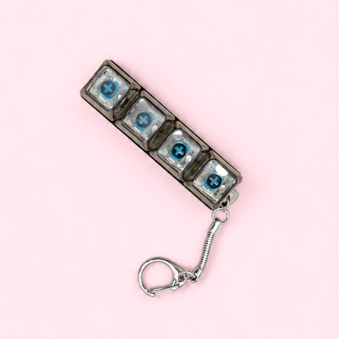 Light-Up Keyboard Fidget Stress Relief Keychain | 40KC193