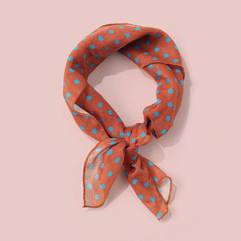 Assorted Print Thin Square Scarf | 40SC740