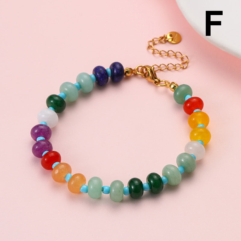 BOHO RESIN BEADED BRACELET | 40B5247