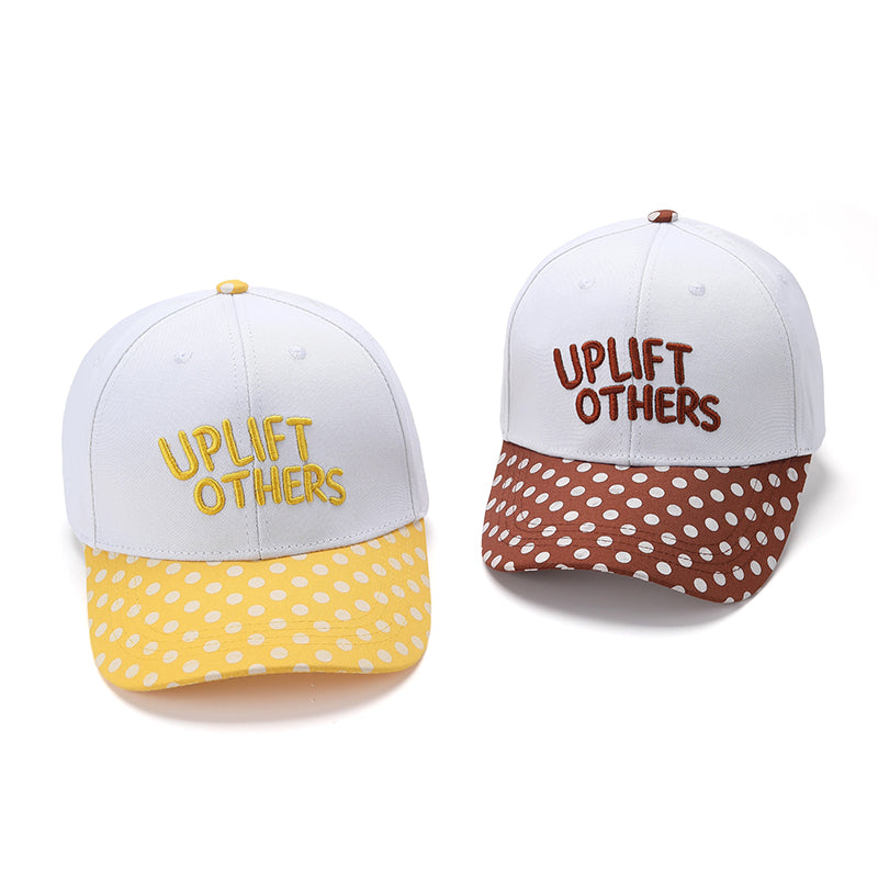"Up Lift Others" Polka Dot Baseball Cap | 40HW758