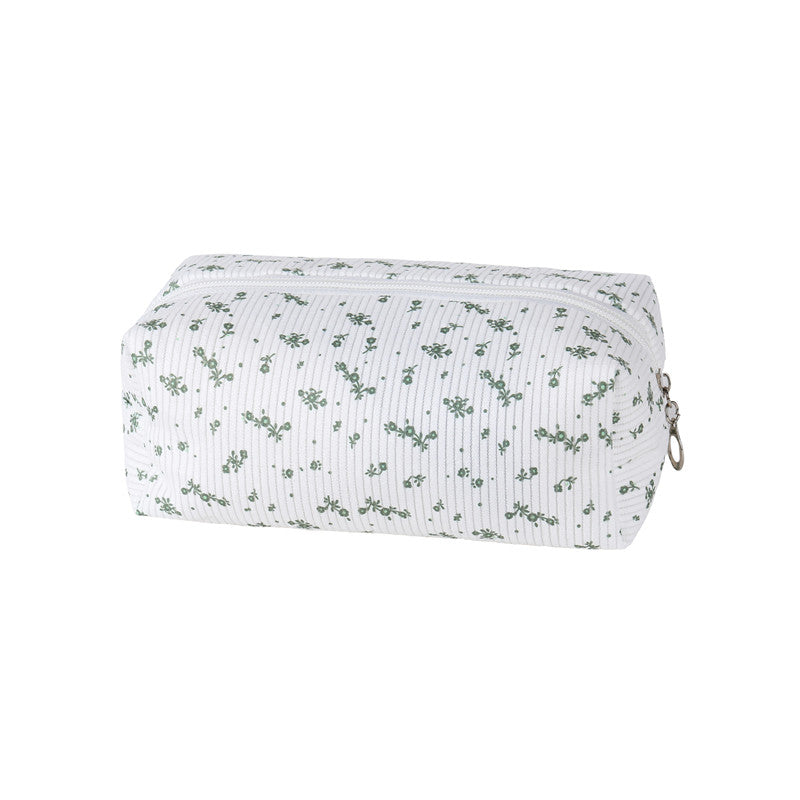 STRAWBERRY WESTERN BOW MAKEUP COSMETIC POUCH BAG | 40P544