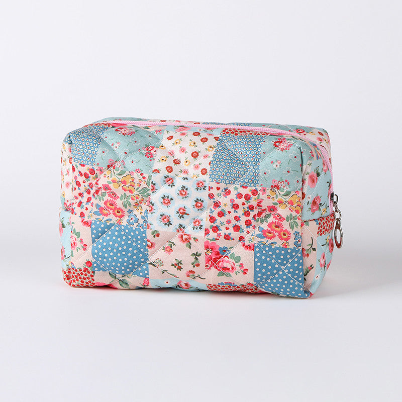 FLORAL TOILE PATTERN MAKEUP COSMETIC POUCH BAG | 40P562