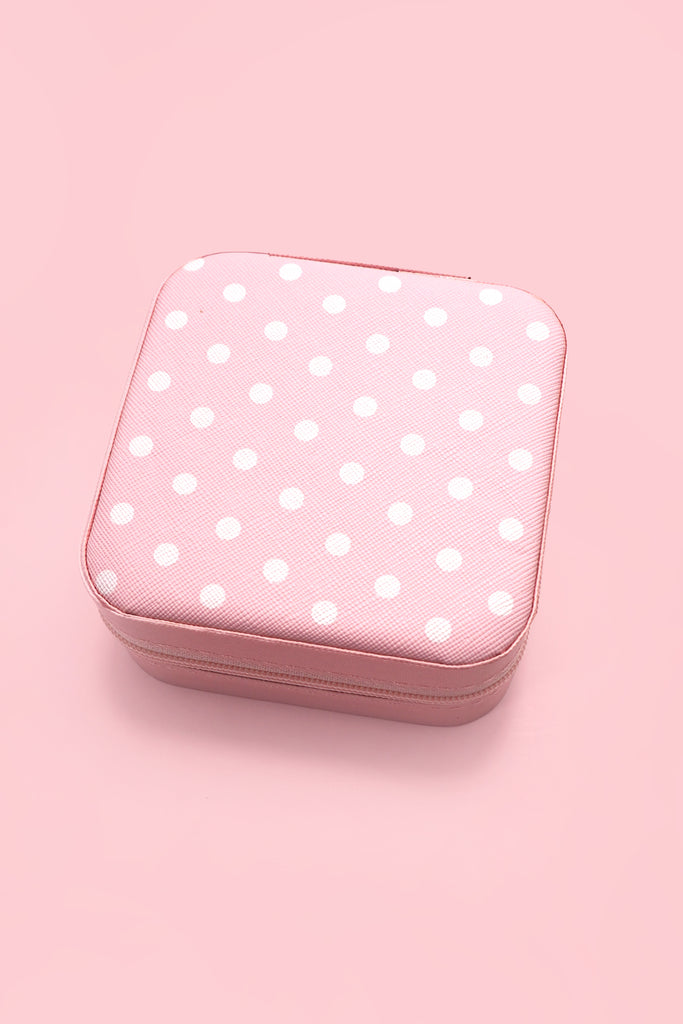 DESIGNED JEWELRY ORGANIZER TRAVEL BOX CASE | 40P566