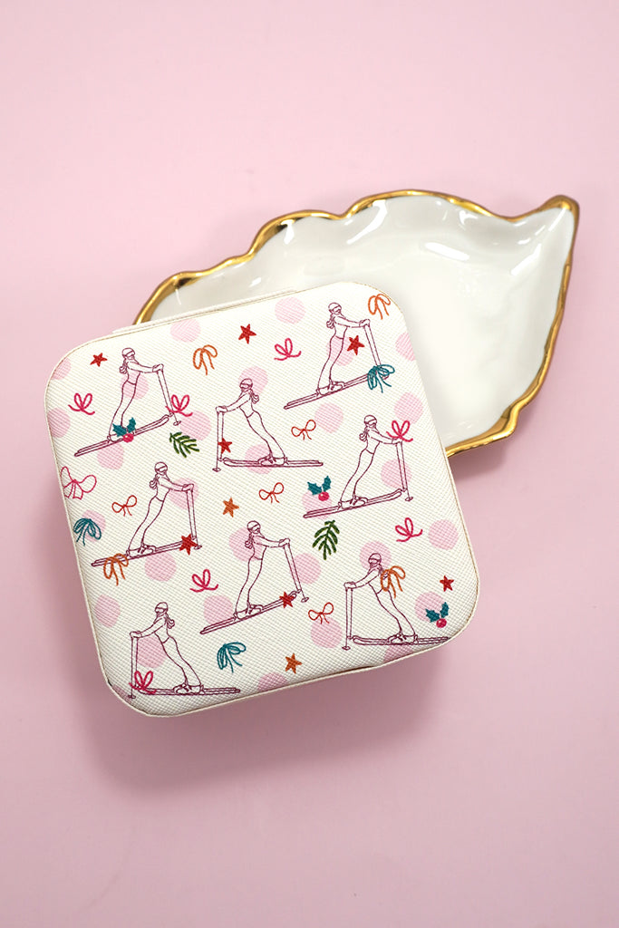 DESIGNED JEWELRY ORGANIZER TRAVEL BOX CASE | 40P566
