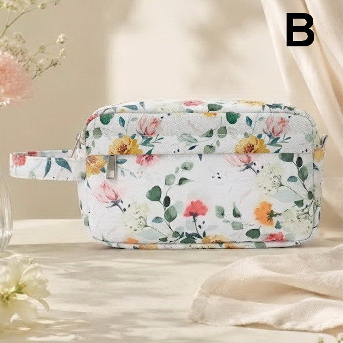 BOTANICAL FLORAL COSMETIC POUCH BAG | 40P629
