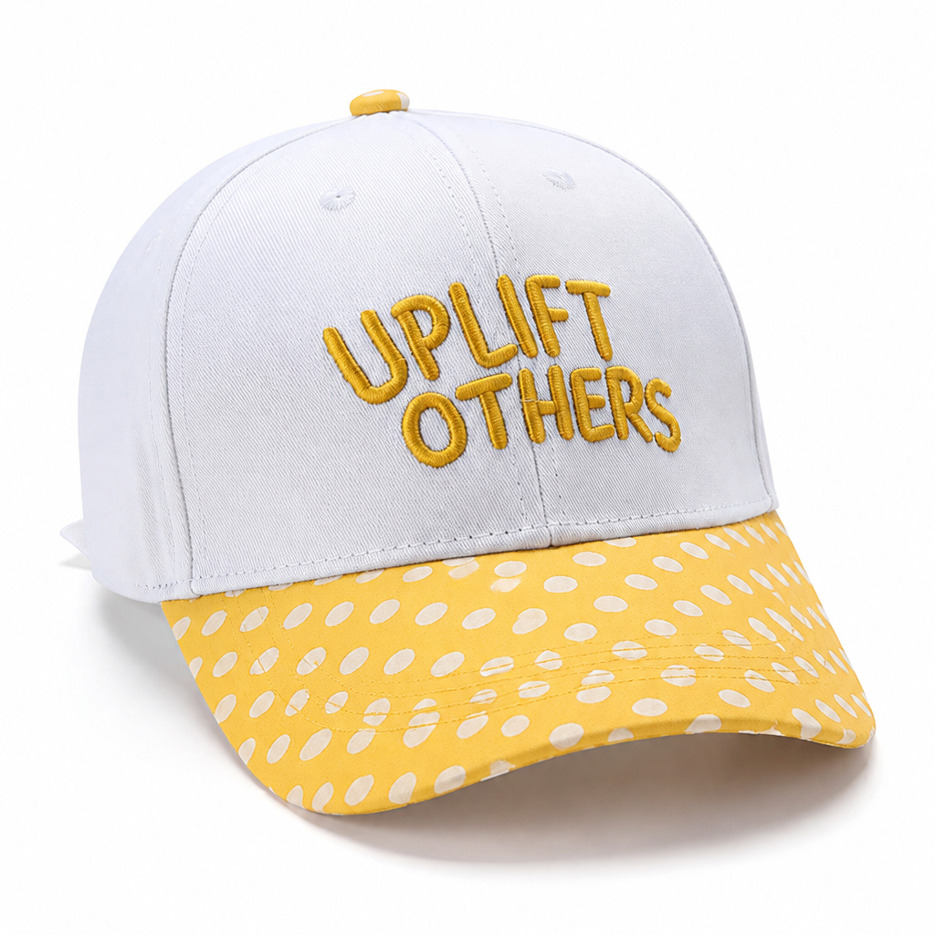 "Up Lift Others" Polka Dot Baseball Cap | 40HW758