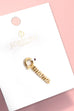 CHARM-18K REAL GOLD DIPPED WITH SPRING RING CLASP | 80CM1100