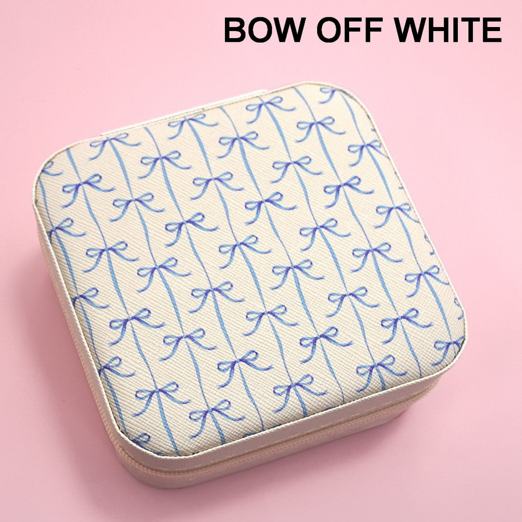 DESIGNED JEWELRY ORGANIZER TRAVEL BOX CASE | 40P566