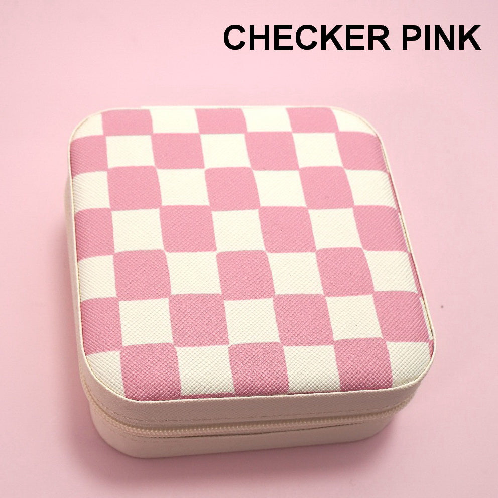 DESIGNED JEWELRY ORGANIZER TRAVEL BOX CASE | 40P566