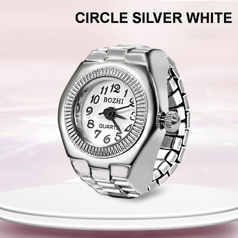 Stainless Steel Ring-Shaped Watch Design | 40R126