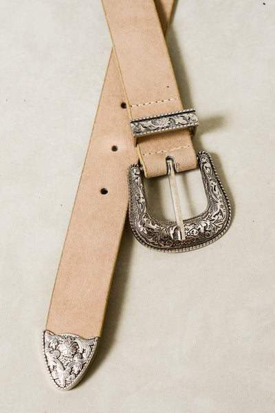 CLASSIC WESTERN DESIGNED BUCKLE BELT | 40BT601