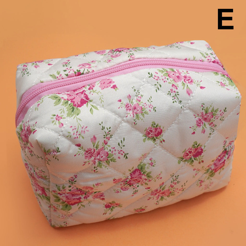 FLORAL TOILE PATTERN MAKEUP COSMETIC POUCH BAG | 40P562