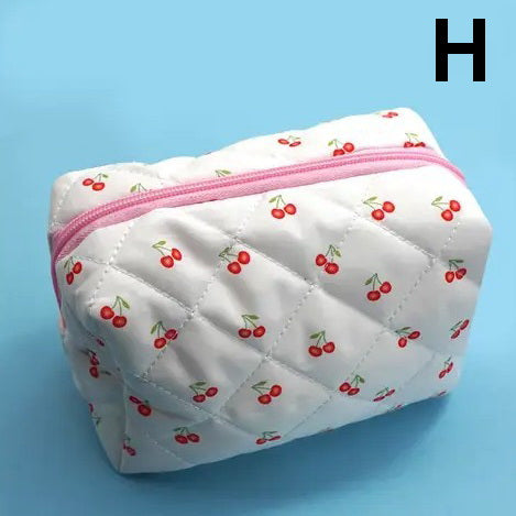FLORAL TOILE PATTERN MAKEUP COSMETIC POUCH BAG | 40P562
