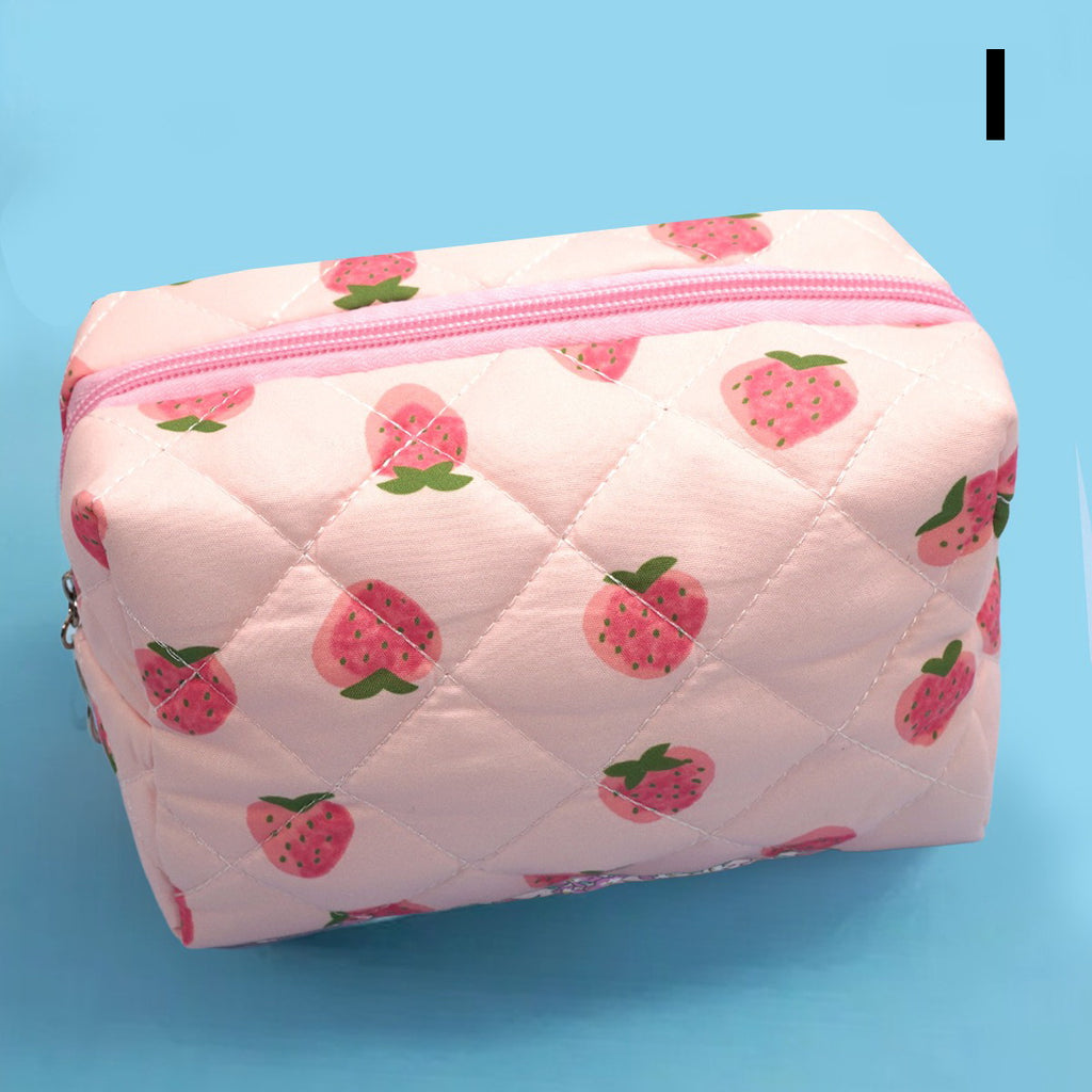 FLORAL TOILE PATTERN MAKEUP COSMETIC POUCH BAG | 40P562