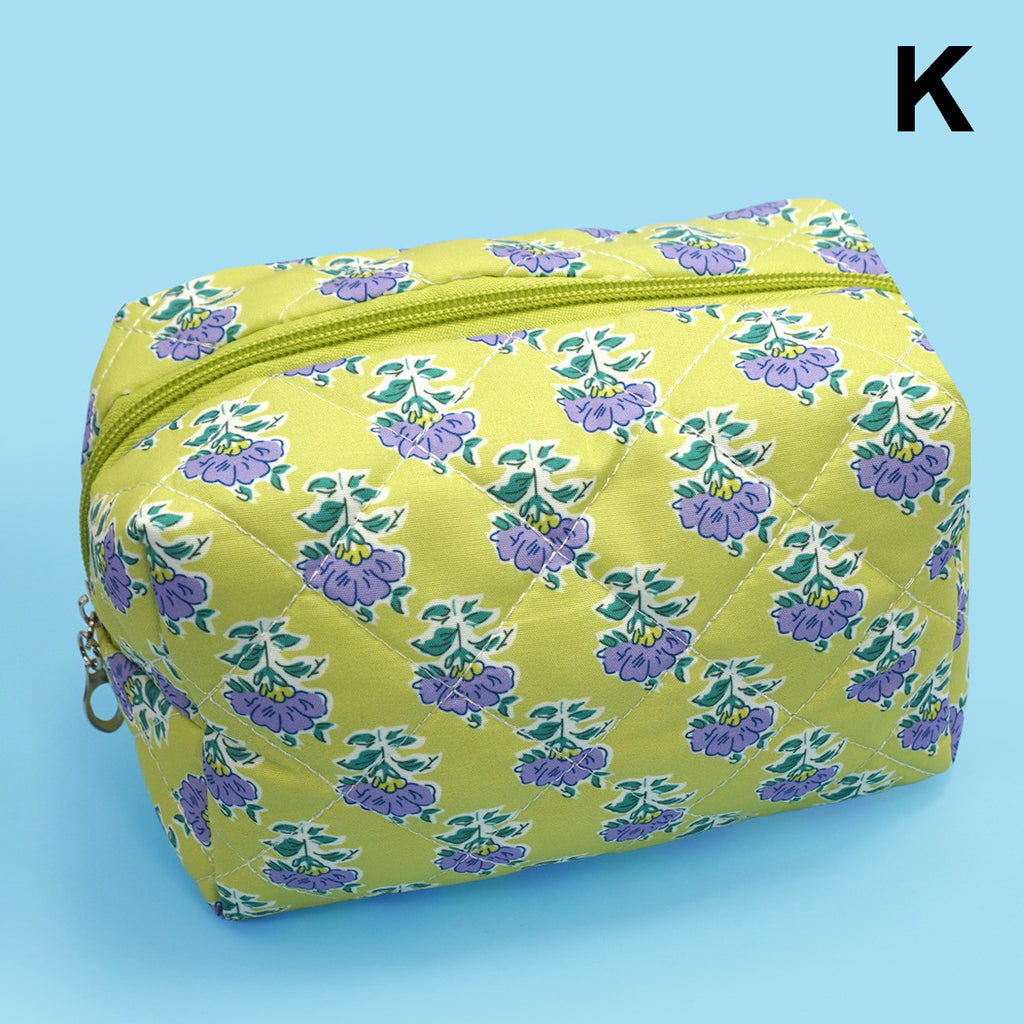 FLORAL TOILE PATTERN MAKEUP COSMETIC POUCH BAG | 40P562