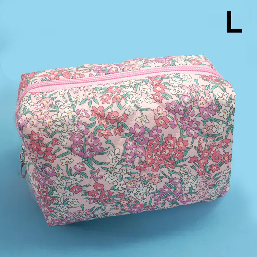 FLORAL TOILE PATTERN MAKEUP COSMETIC POUCH BAG | 40P562