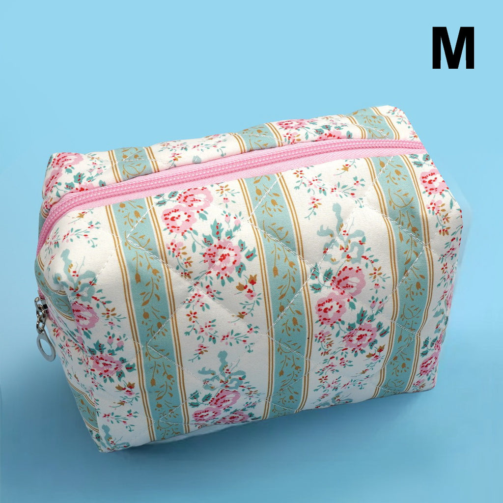 FLORAL TOILE PATTERN MAKEUP COSMETIC POUCH BAG | 40P562