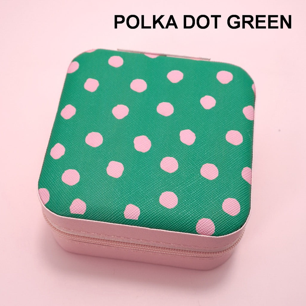DESIGNED JEWELRY ORGANIZER TRAVEL BOX CASE | 40P566