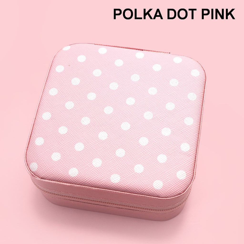 DESIGNED JEWELRY ORGANIZER TRAVEL BOX CASE | 40P566