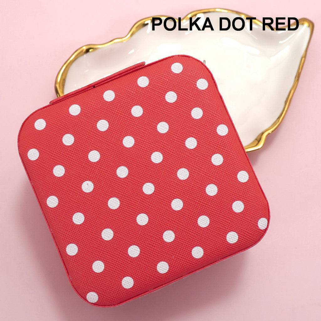 DESIGNED JEWELRY ORGANIZER TRAVEL BOX CASE | 40P566