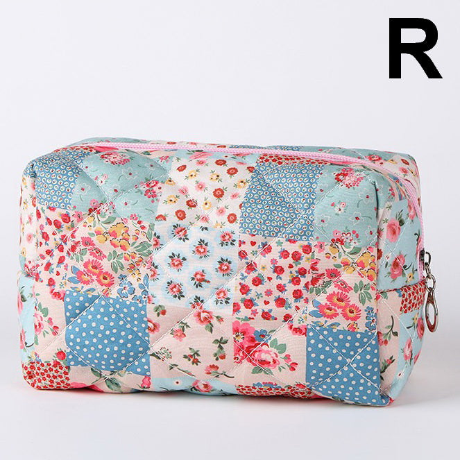 FLORAL TOILE PATTERN MAKEUP COSMETIC POUCH BAG | 40P562