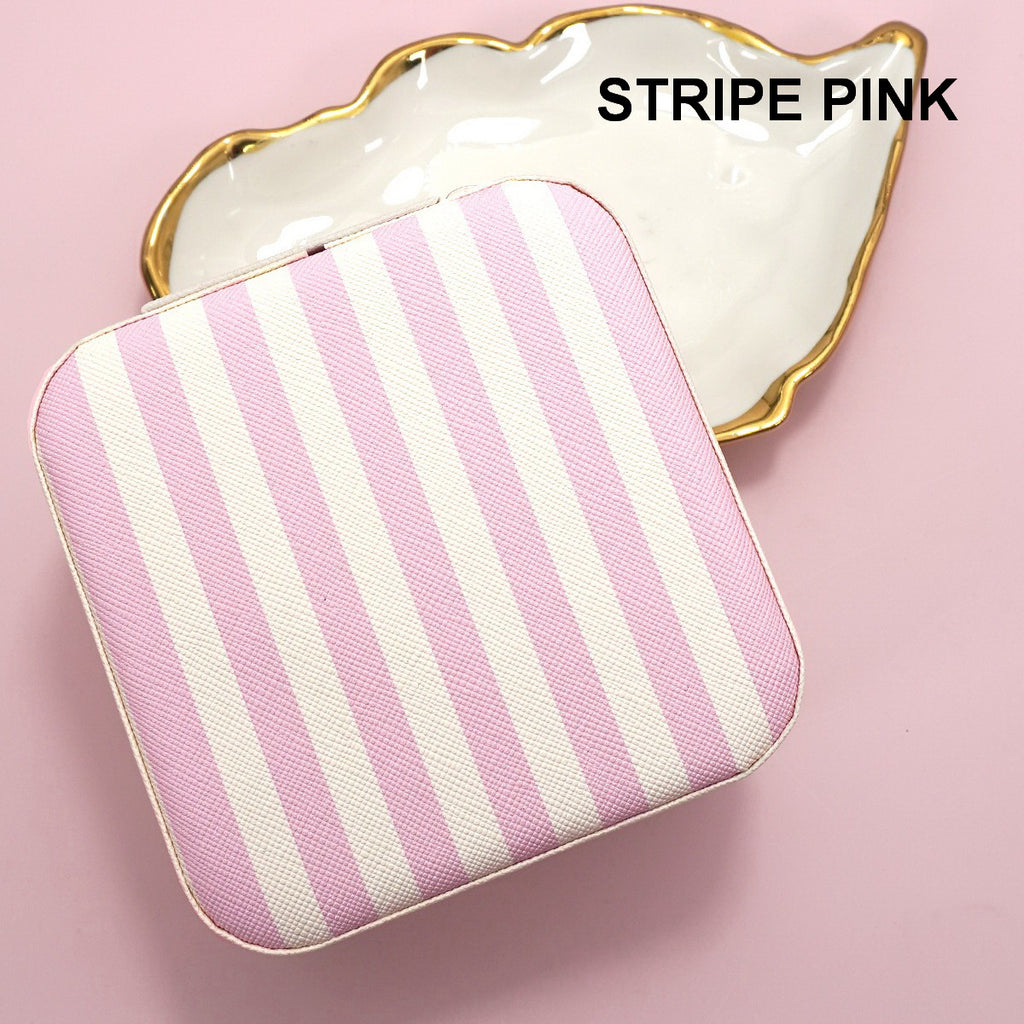 DESIGNED JEWELRY ORGANIZER TRAVEL BOX CASE | 40P566