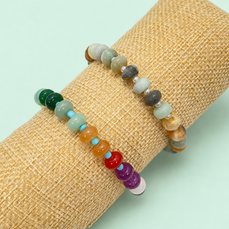 BOHO RESIN BEADED BRACELET | 40B5247