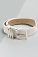 SQUARE BUCKLE LEATHER BELTS | 40BT616