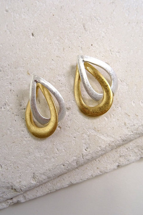 INTERLOCKING TEARDROP POST BACK EAR | 26030259