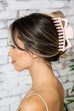 EXTRA LARGE ACRYLIC BOW HAIR CLAW CLIPS | 40H439