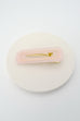 RECTANGLE LUCITE ACRYLIC HAIR CLIPS | 40H005