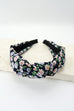 FLOWER PRINT KNOTTED HAIR BAND | 40HB243