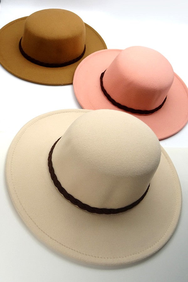 ROUND CROWN FEDORA HAT 40HW307 JOSSLYN COMPANY - Main Image