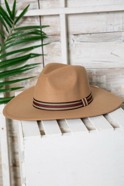 FEDORA HAT WITH DESIGNER INSPIRED TRIM 40HW316 JOSSLYN COMPANY